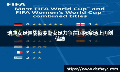 瑞典女足迎战俄罗斯女足力争在国际赛场上再创佳绩