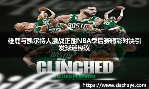 雄鹿与凯尔特人激战正酣NBA季后赛精彩对决引发球迷热议